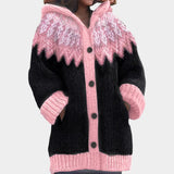 Klára - Ležérní kardigan s kapucí