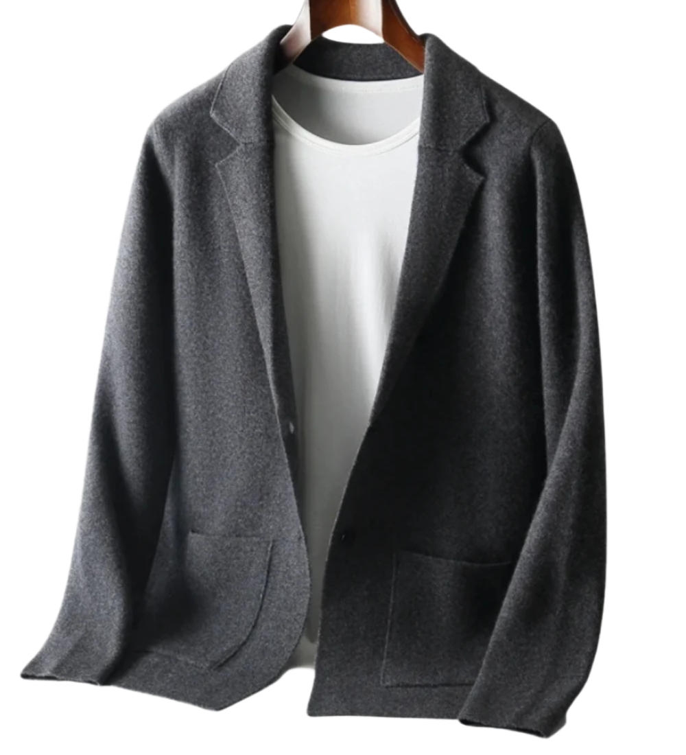 Kašmírový kabát s knoflíky Bacchus