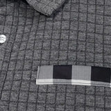 Polo tričko s žebrováním