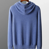 Kardigan s kapucí z kašmíru Canopus