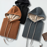 Kapsáč s kapucí z kašmíru Atlas