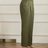 Lněné kalhoty Bali