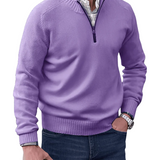 Pohodlná mikina s zipem