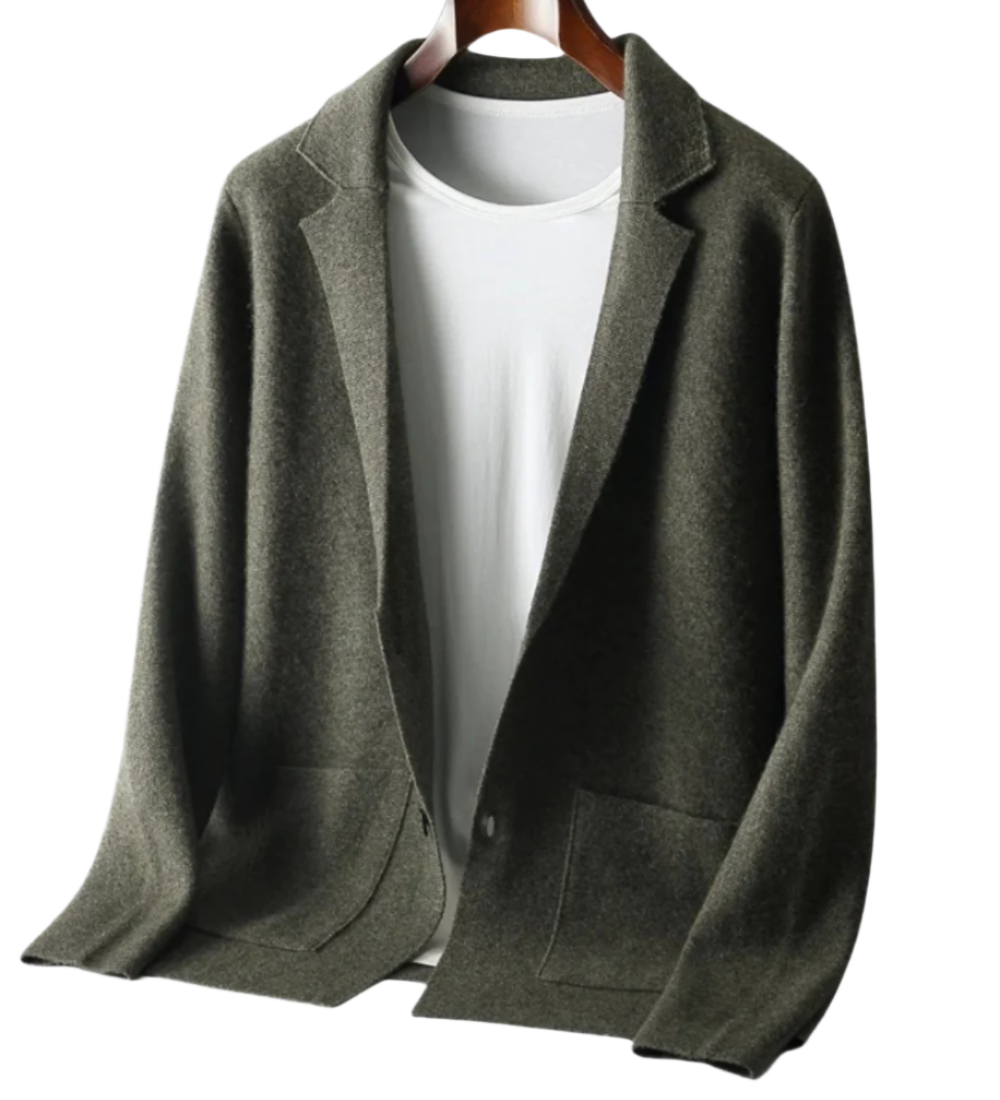 Kašmírový kabát s knoflíky Bacchus