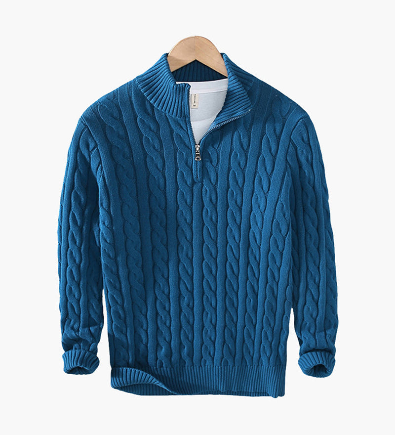 Svetr Verbier s polo zipem