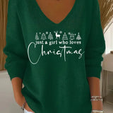 Natalia Christmas™ | Vánoční svetr s brokatovým stromečkem