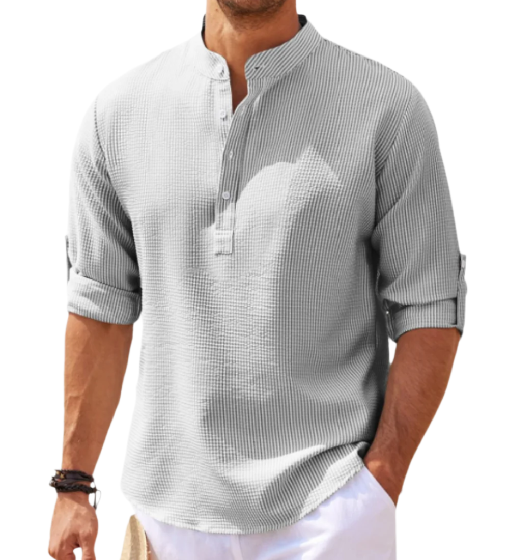 Polo košile s dlouhým rukávem