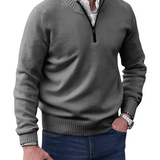 Pohodlná mikina s zipem