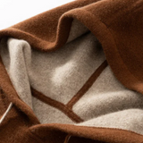 Kapsáč s kapucí z kašmíru Atlas