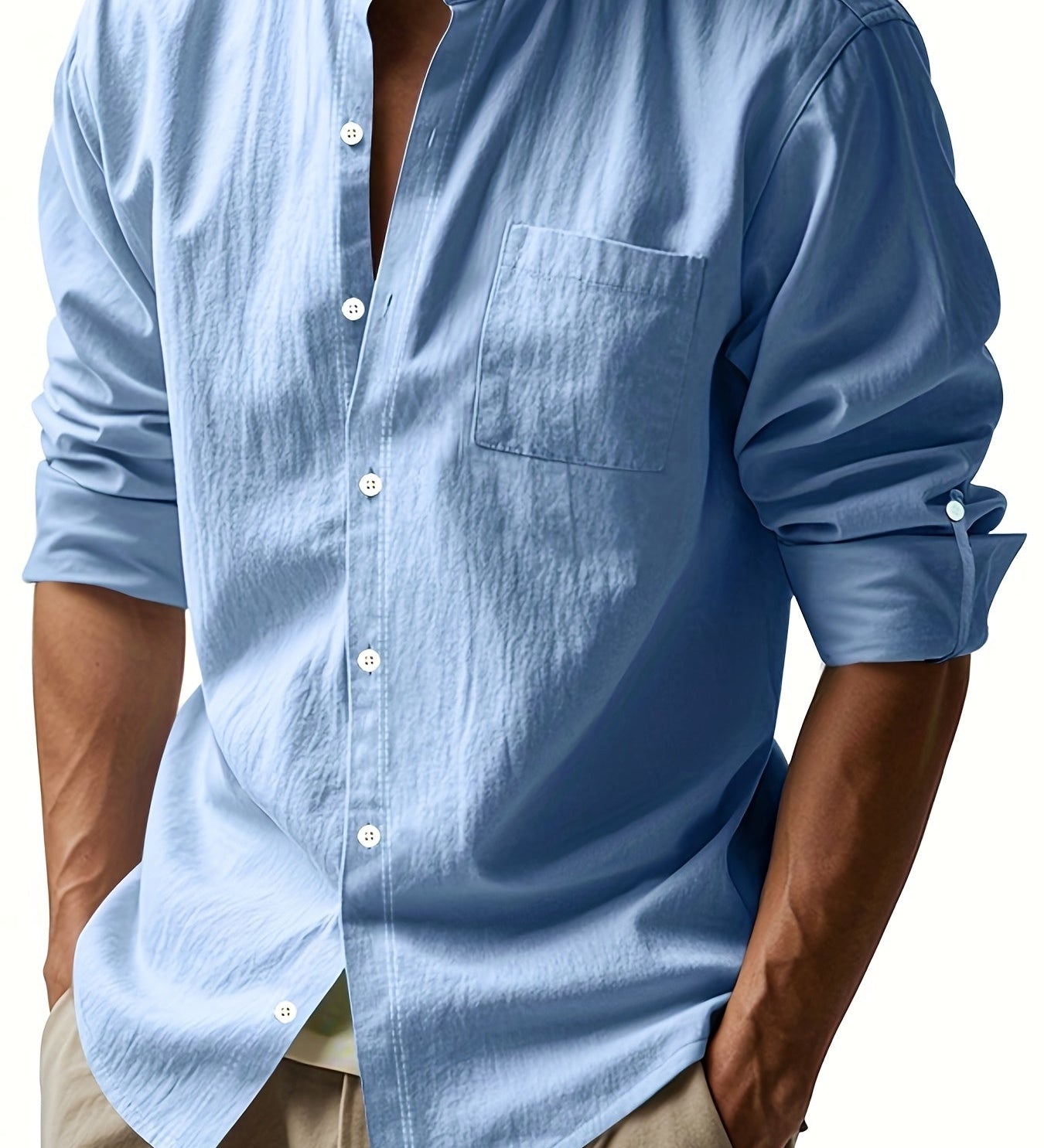 Elegantní lněná košile