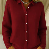 Maeve | Klasický pletený cardigan na knoflíky