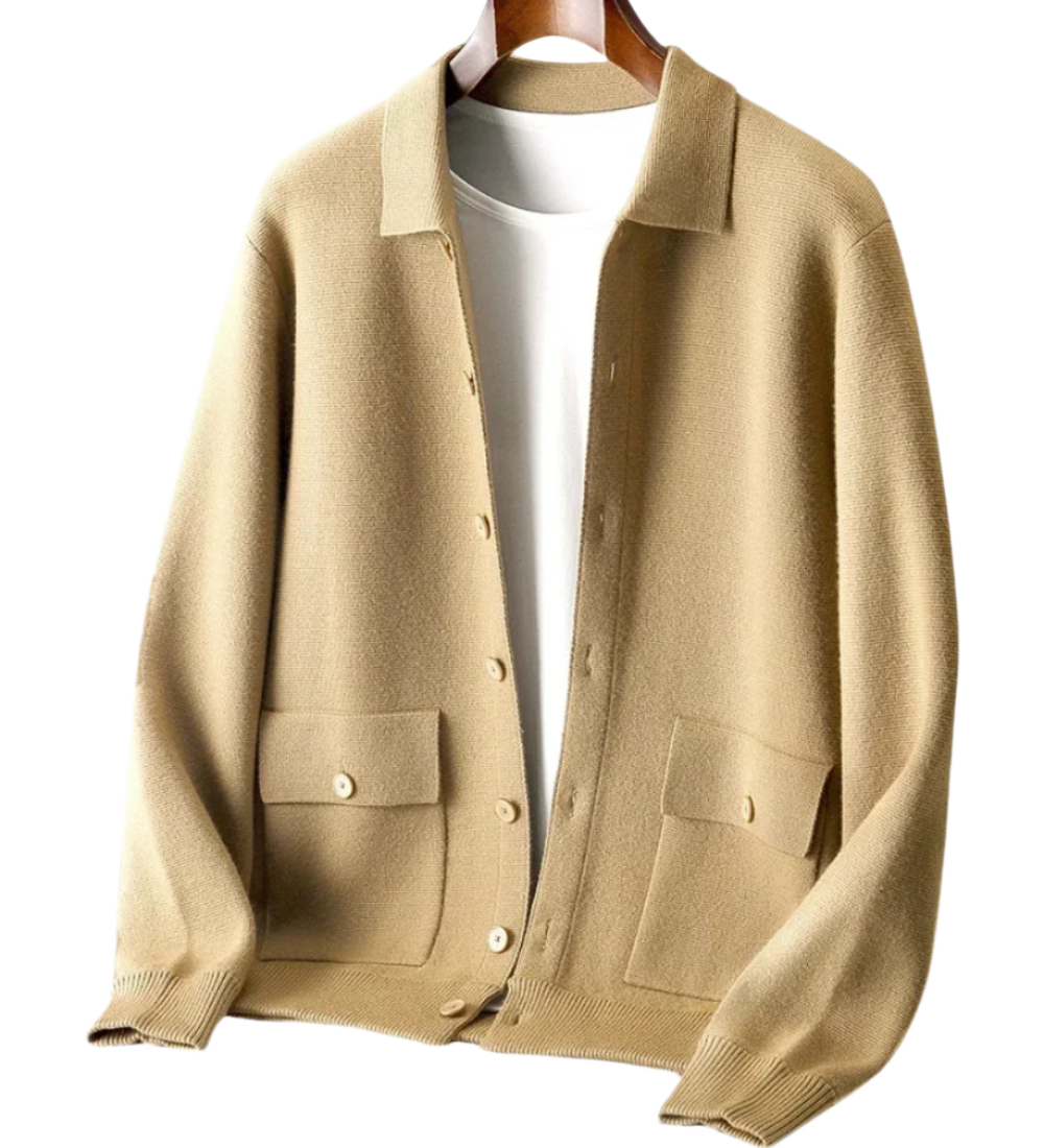 Merinový vlněný kabát Janus