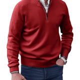 Pohodlná mikina s zipem