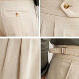 Lněné kalhoty Bali