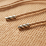 Kabát s kapucí z merino vlny Arezzo