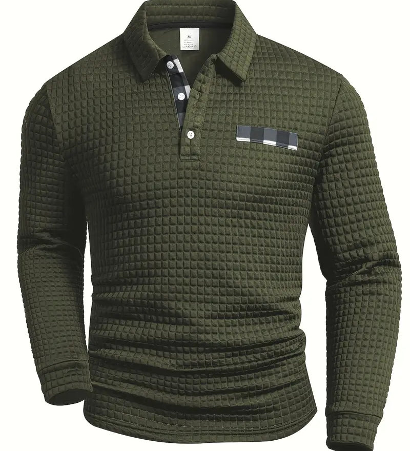 Polo tričko s žebrováním