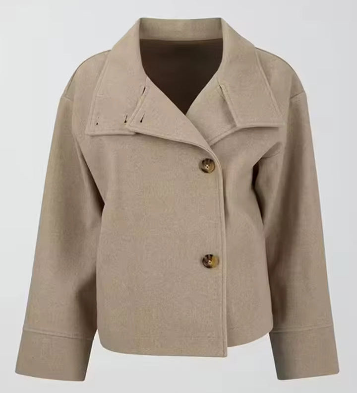 Elise – Luxusní dvouřadový krátký kabát