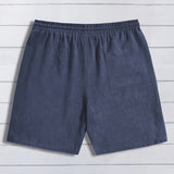 Pohodlné lněné šortky