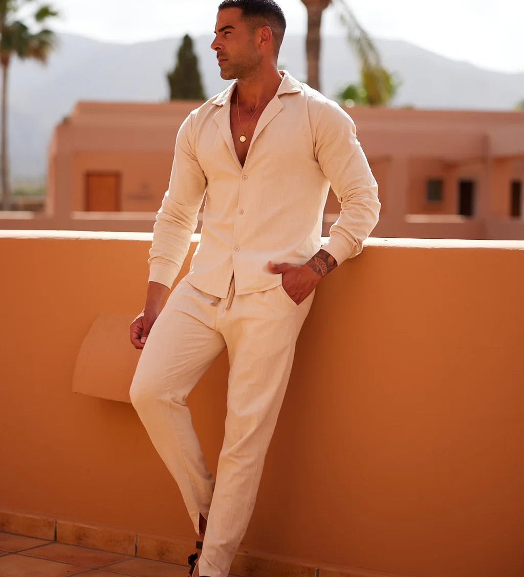 Lněný set Auckland