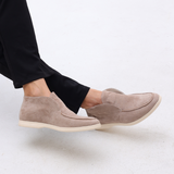 Old Money Vysoké Suede Loafers