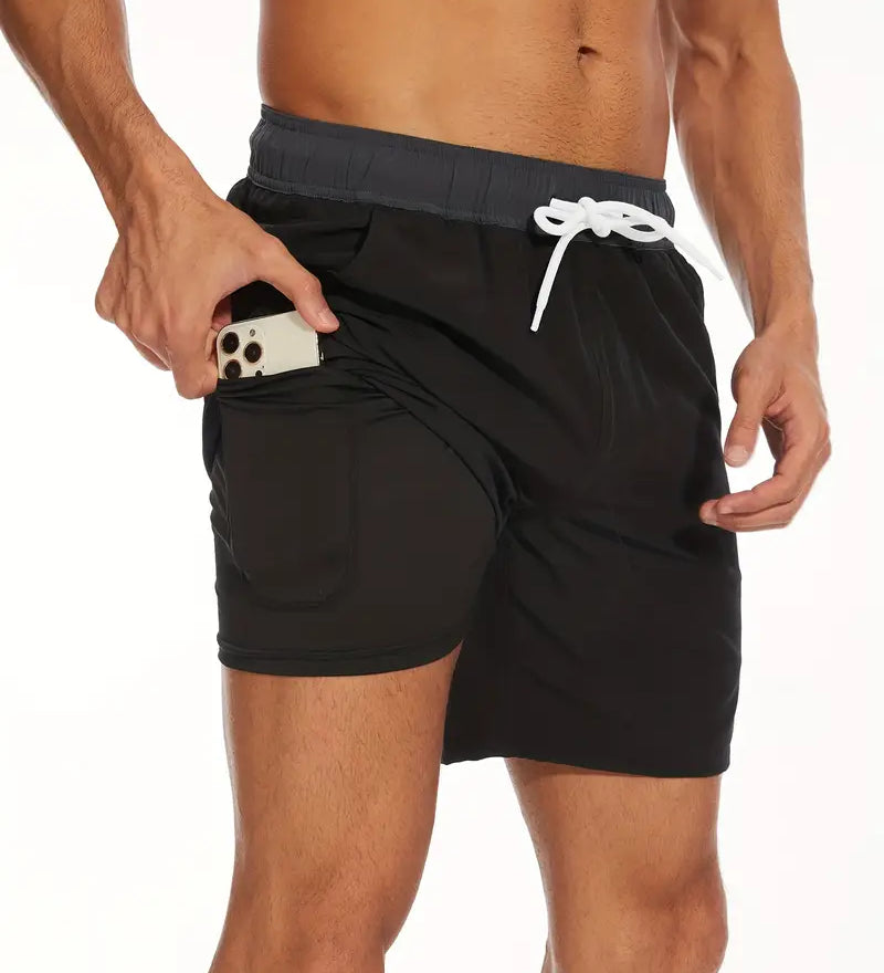 Koupací šortky s kapsami