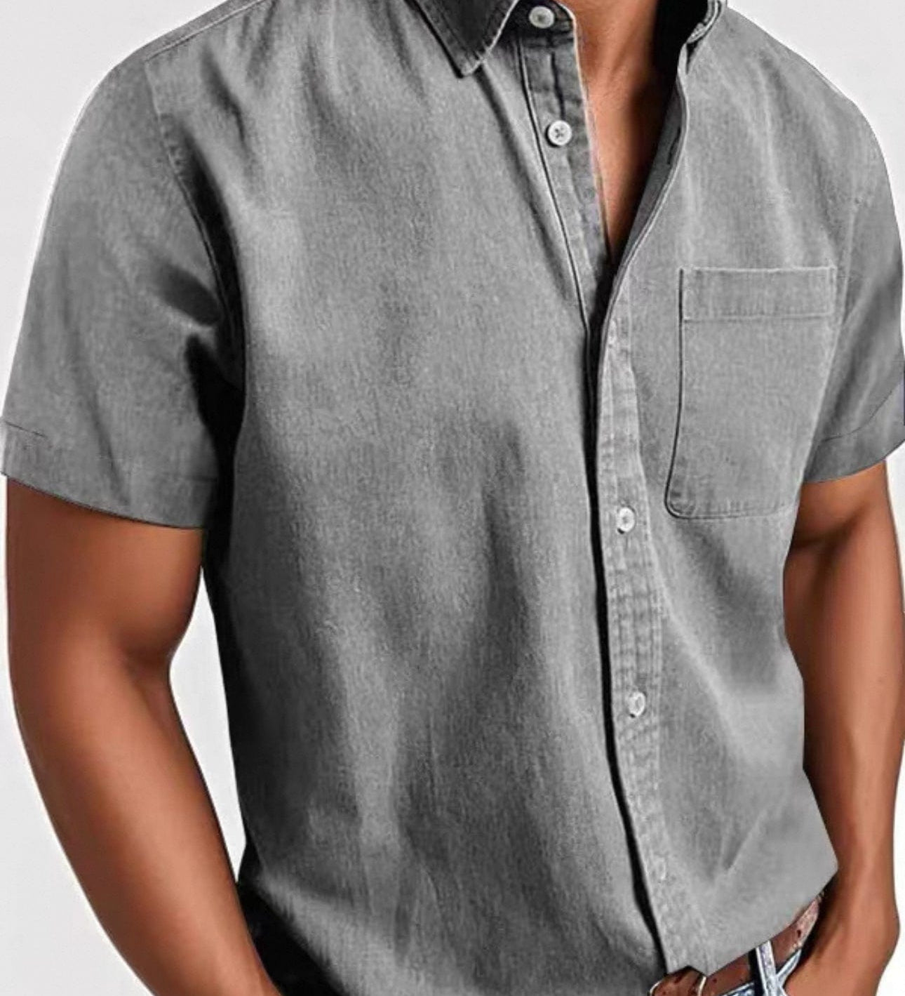 Elegantní košile s krátkým rukávem