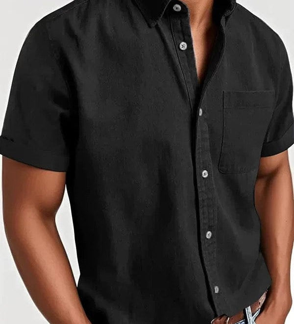 Elegantní košile s krátkým rukávem