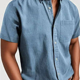 Elegantní košile s krátkým rukávem