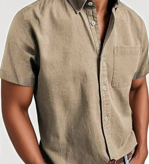 Elegantní košile s krátkým rukávem
