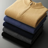 Svetr s zipem z kašmíru Florence