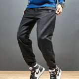 Elegantní džínové jogger kalhoty