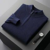 Svetr s zipem z kašmíru Florence