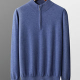 Svetr s zipem z kašmíru Florence