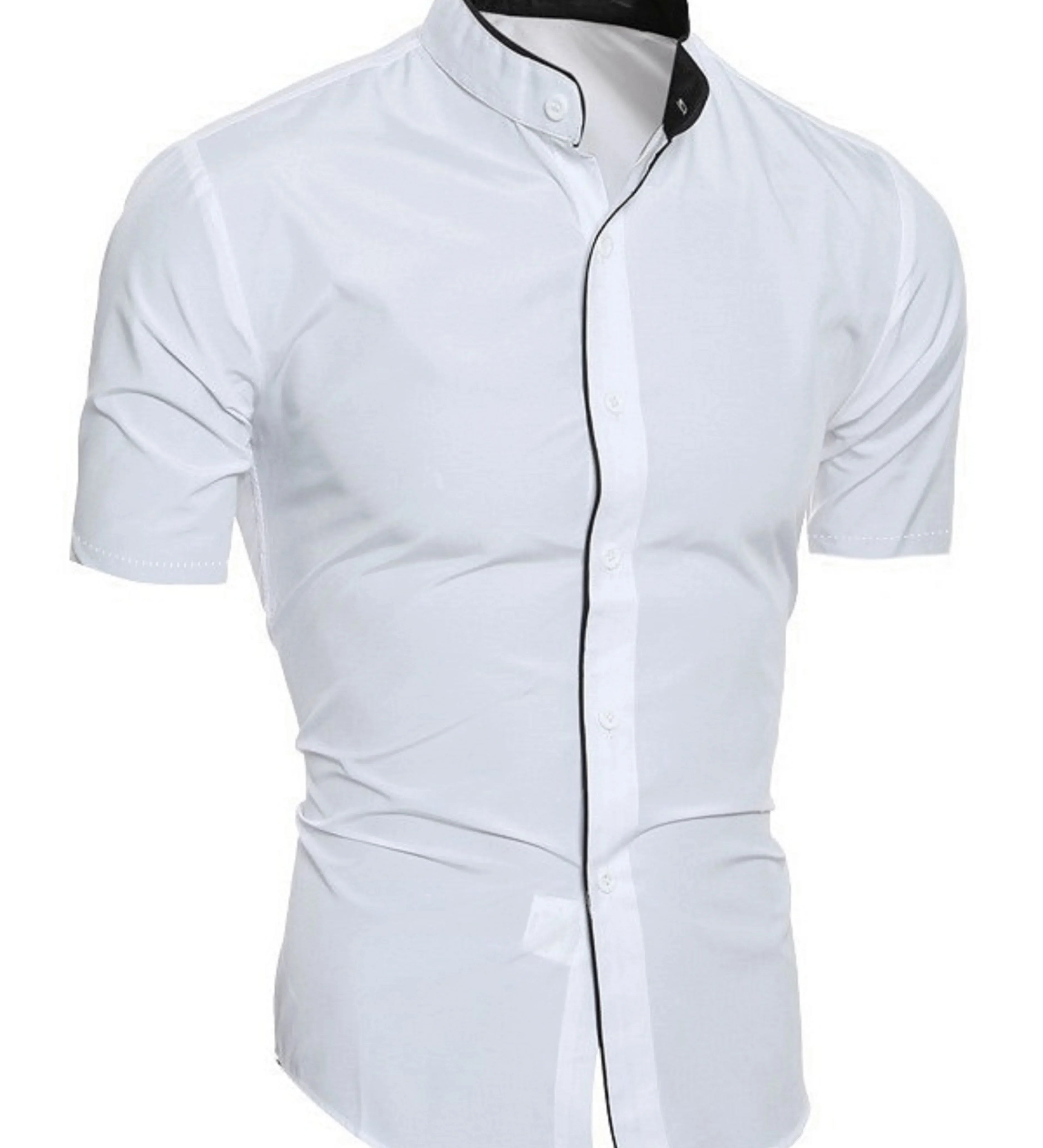 Krátký rukáv košile z bavlny