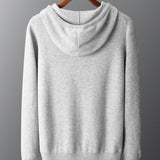 Kabát s kapucí z merino vlny Sirlus