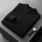 Svetr s zipem z kašmíru Florence