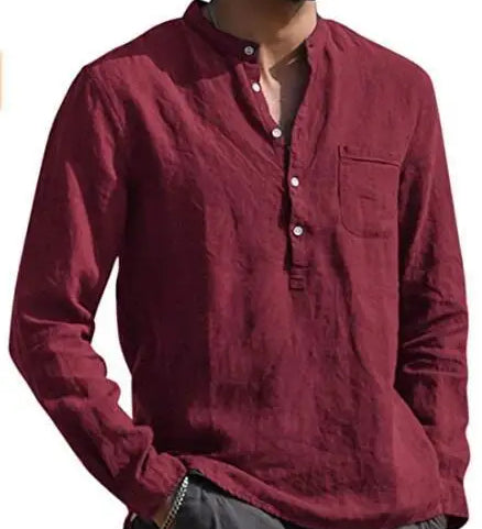 Prodyšná bavlněná košile