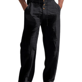 Letní lněné kalhoty