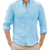 Prodyšná lněná košile