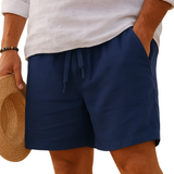 Elegantní lněné šortky