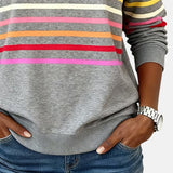 Vídeň | Mikina na zip s duhovými pruhy