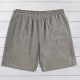 Pohodlné lněné šortky