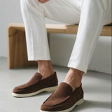 Staré peníze semišové mokasíny