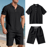 Pánský lněný set