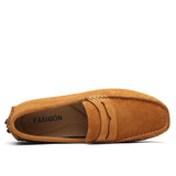 Klasické semišové mokasíny