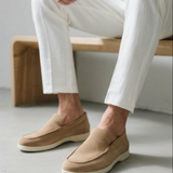 Staré peníze semišové mokasíny