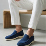 Staré peníze semišové mokasíny