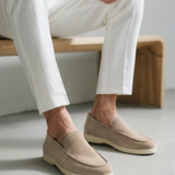 Staré peníze semišové mokasíny