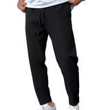 Elegantní tapered kalhoty s šňůrkou