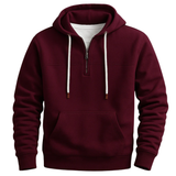 Elegantní mikina s kapucí a zipem